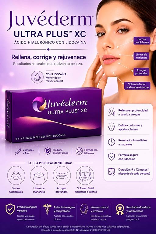 juvederm ultra xc plantilla